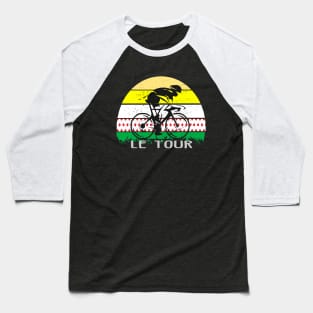 Le Tour Francia  Colores TDF Baseball T-Shirt